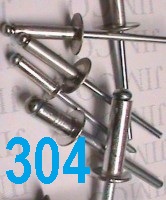 Stainless Steel Rivets Grade 304